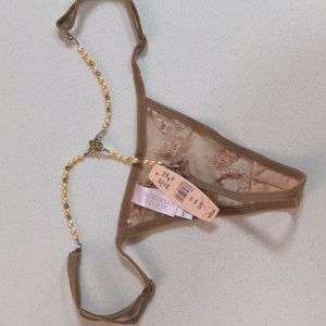 Victoria's Secret Jeweled G-string by Michelle Smith Designs, one size, NWT